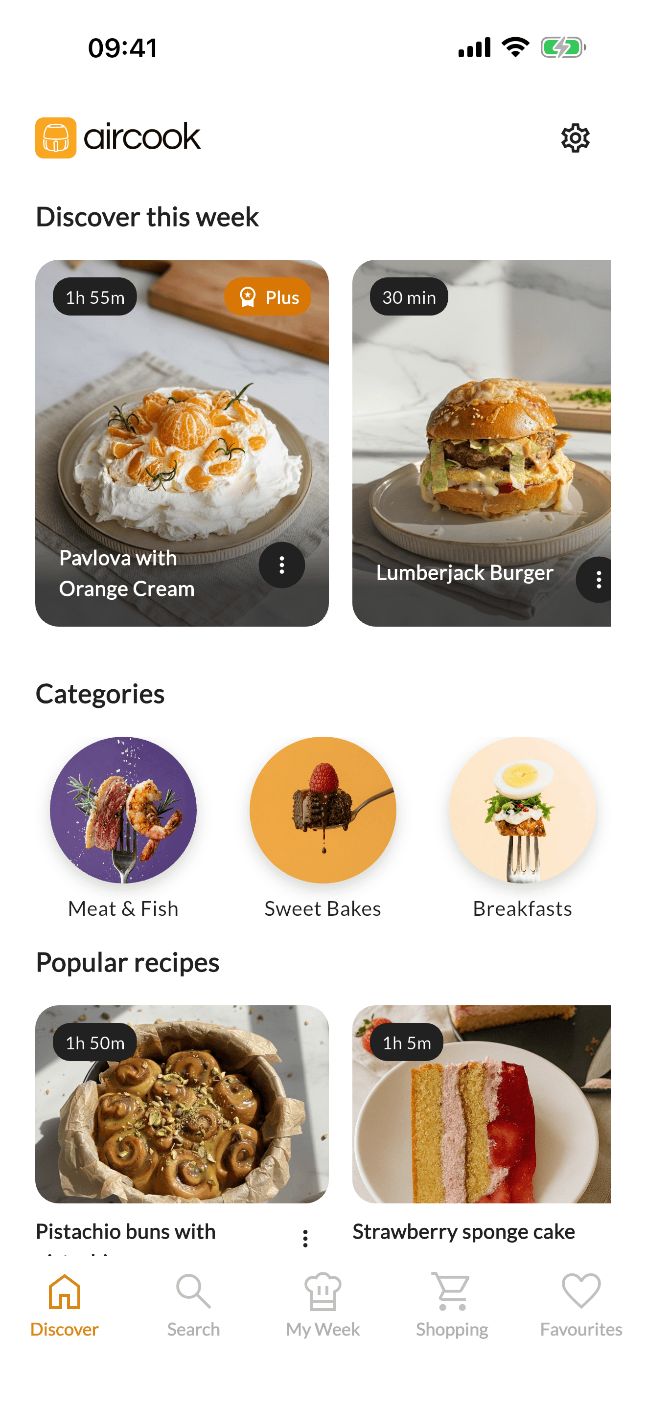 AirCook — air fryer recipes app on iPhone