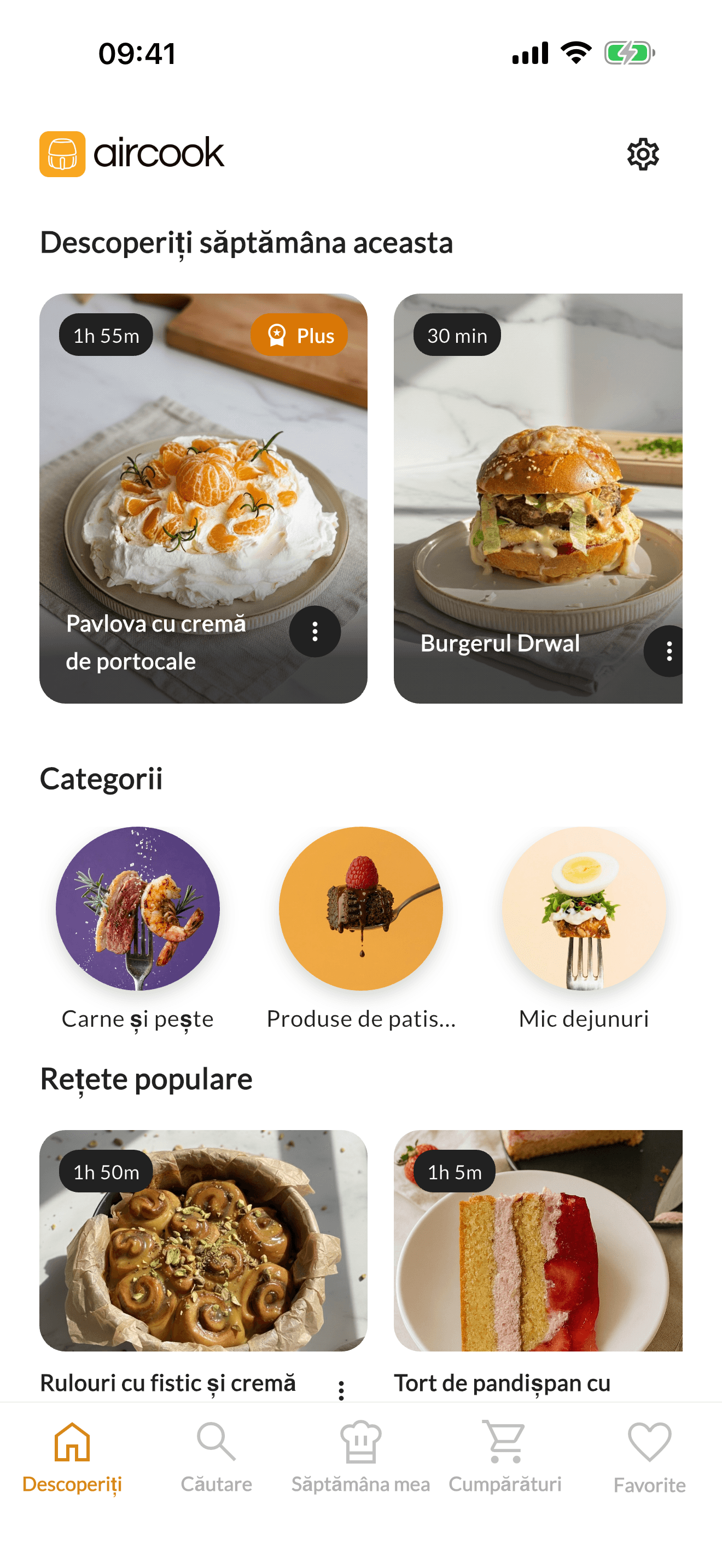 AirCook — aplicație cu rețete pentru friteuza cu aer pe iPhone